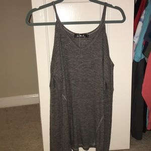 Cold shoulder sweater